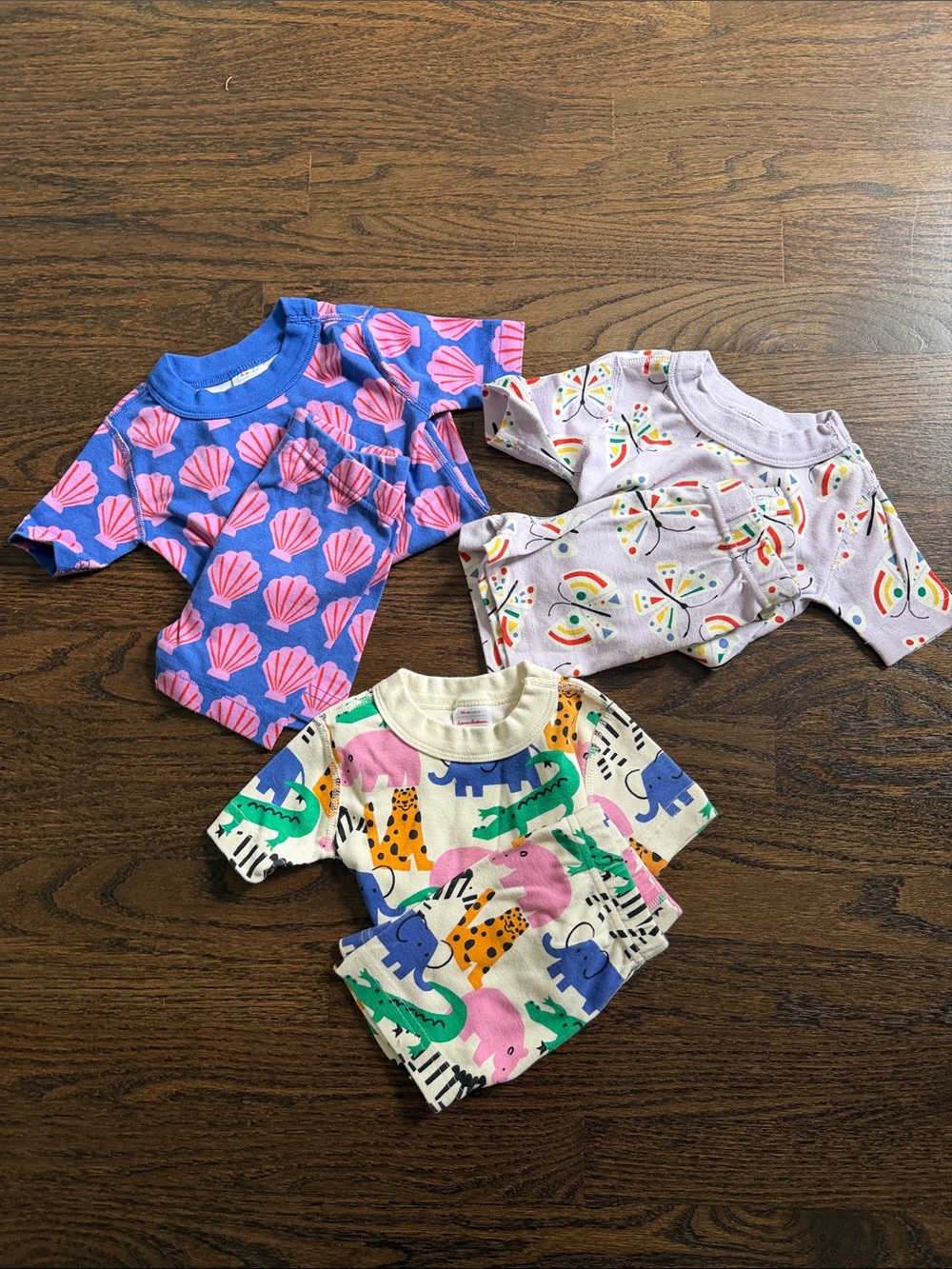 Hanna Andersson Short Sleeve Organic Pajama Bundle